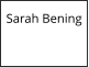 Sarah Bening