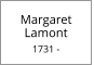 Margaret        Lamont  1731 -
