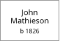 John  Mathieson  b 1826