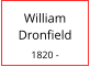 William Dronfield  1820 -