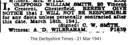 The Derbyshire Times - 21 Mar 1941