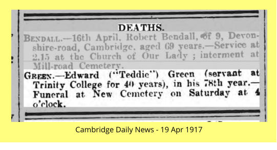 Cambridge Daily News - 19 Apr 1917