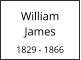 William     James  1829 - 1866