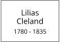 Lilias       Cleland  1780 - 1835