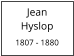 Jean        Hyslop  1807 - 1880