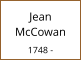Jean McCowan  1748 -
