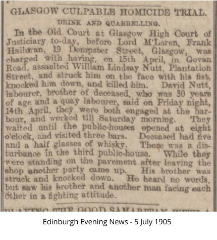 Edinburgh Evening News - 5 July 1905