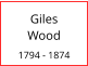 Giles         Wood  1794 - 1874