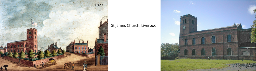 1823 St James Church, Liverpool