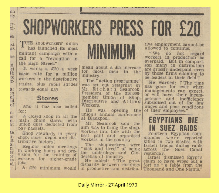 Daily Mirror - 27 April 1970