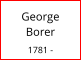 George         Borer  1781 -