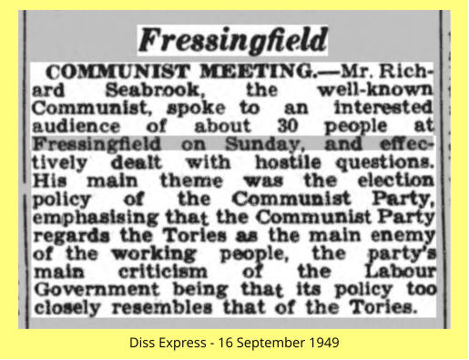 Diss Express - 16 September 1949