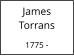 James   Torrans  1775 -