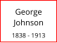 George Johnson  1838 - 1913